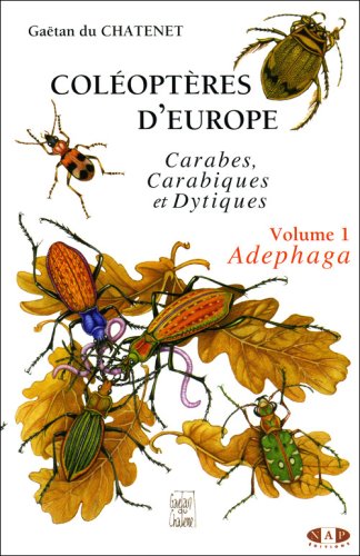Stock image for Coloptres d'Europe : carabes, carabiques et dytiques : Volume 1, Adephaga for sale by ECOSPHERE