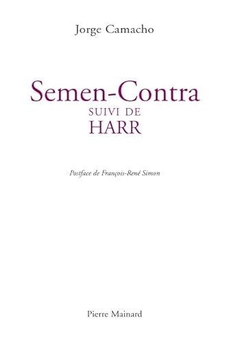 Imagen de archivo de SEMEN-CONTRA SUIVI DE HARR (French Edition) a la venta por Gallix