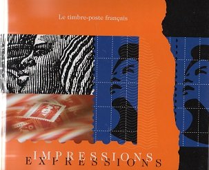 Beispielbild fr Impressions Expressions le timbre-poste franais zum Verkauf von Ammareal
