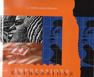 Stock image for Impressions Expressions le timbre-poste franais for sale by Ammareal