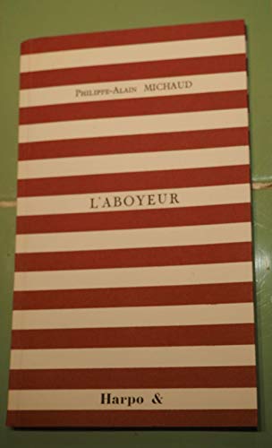 Beispielbild fr l'aboyeur zum Verkauf von Chapitre.com : livres et presse ancienne