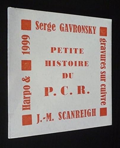 Beispielbild fr petite histoire du P.C.R. zum Verkauf von Chapitre.com : livres et presse ancienne