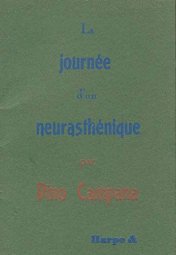 Beispielbild fr la journe d'un neurasthnique zum Verkauf von Chapitre.com : livres et presse ancienne