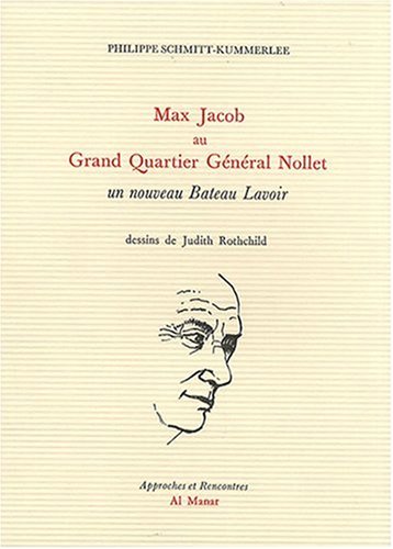 9782913896550: Max Jacob au Grand Quartier Gnral Nollet : Un nouveau Bateau Lavoir