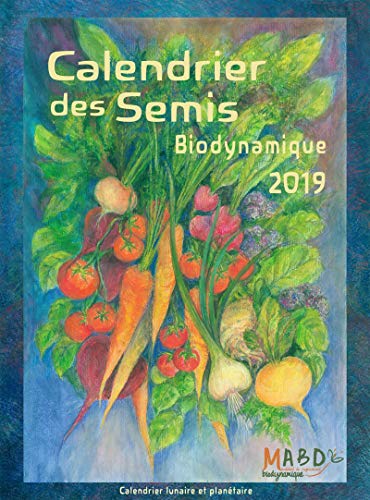 Beispielbild fr CALENDRIER DES SEMIS BIODYNAMIQUE 2019 zum Verkauf von Ammareal