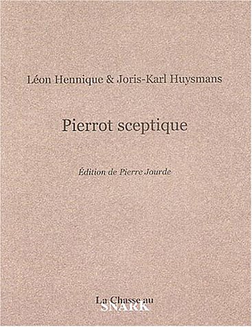 Stock image for Pierrot sceptique for sale by La bataille des livres