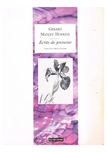 Beispielbild fr Ecrits de jeunesse / bilingue zum Verkauf von EPICERIE CULTURELLE