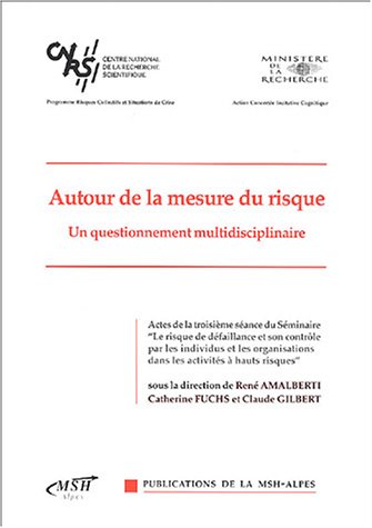 Stock image for Autour de la mesure du risque : Un questionnement multidisciplinaire for sale by medimops