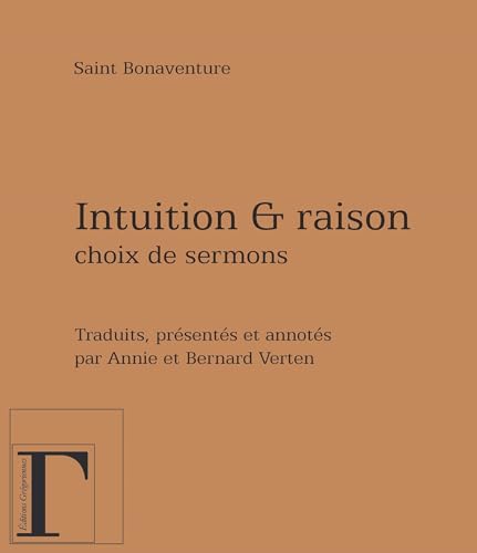 Imagen de archivo de Sermons : Intuition & raison a la venta por EPICERIE CULTURELLE