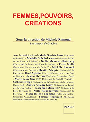 Stock image for Femmes, Pouvoirs, Crations: Les travaux de Gradiva for sale by Gallix
