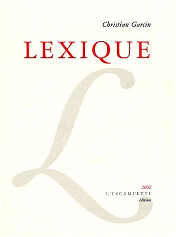 Stock image for Lexique for sale by RECYCLIVRE