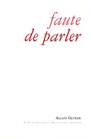Stock image for Faute De Parler for sale by RECYCLIVRE