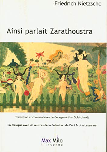 Beispielbild fr Ainsi parlait Zarathoustra : Un livre pour tous et pour personne zum Verkauf von medimops