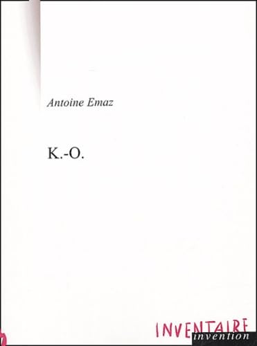 9782914412339: K.-O. (French Edition)