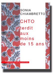 9782914412568: CHTO interdit aux moins de 15 ans