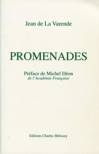 Stock image for Promenades (French Edition) for sale by GF Books, Inc.