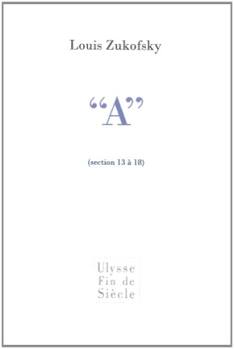 9782914481908: "A" (Sections 13  18)