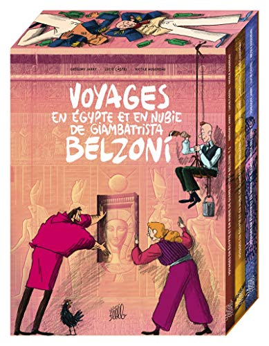 Beispielbild fr Coffret Voyages en Egypte et en Nubie de Giambattista Belzon zum Verkauf von Gallix