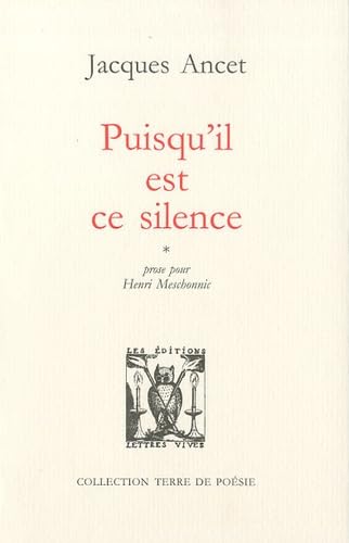 Imagen de archivo de Puisqu'il est ce silence a la venta por Ammareal