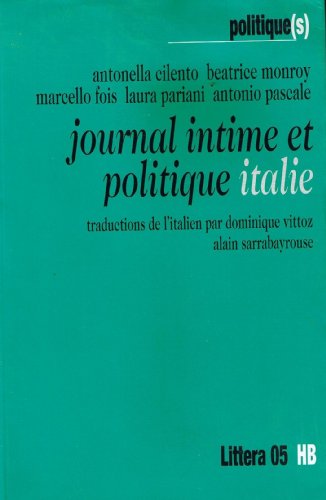 Stock image for Journal Intime Et Politique, Italie for sale by RECYCLIVRE