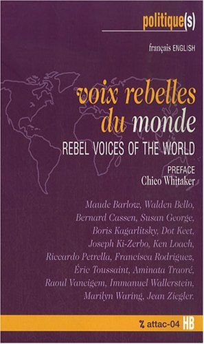 Beispielbild fr Voix rebelles du monde : Edition bilingue franais-anglais zum Verkauf von Ammareal