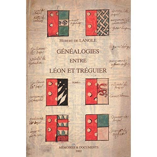 Imagen de archivo de Gnalogies entre Lon et Trguier. Tome I. a la venta por Librairie Le Trait d'Union sarl.