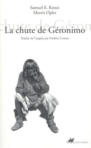 Beispielbild fr La chute de Gronimo zum Verkauf von medimops