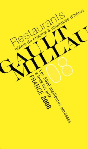 Stock image for Guide Gault et Millau France : Restaurants, htels de charme et chambres d'htes for sale by Ammareal