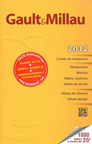 Beispielbild fr Gault Millau France 2012 (Gault Millau Le Guide France) zum Verkauf von WorldofBooks