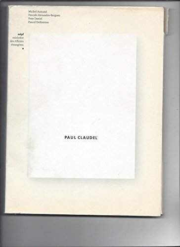 Beispielbild fr Paul Claudel zum Verkauf von medimops