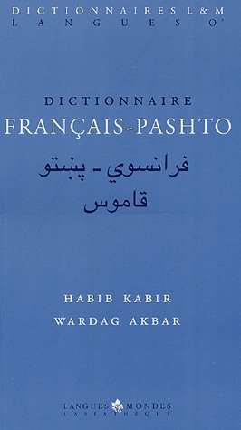 Beispielbild fr Dictionnaire franais-pashto zum Verkauf von ECOSPHERE