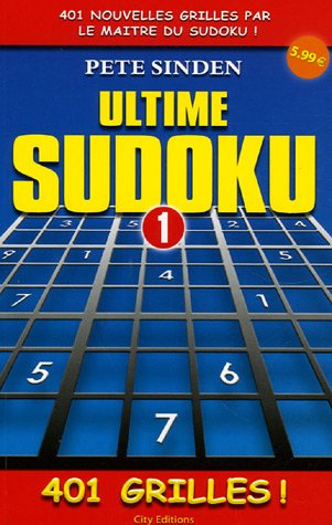 Ultime Sudoku: Tome 1 (9782915320794) by Unknown Author