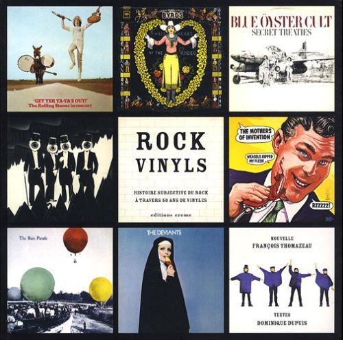 Beispielbild fr Rock Vinyls : Histoire subjective du Rock  travers 50 ans de vinyles zum Verkauf von Ammareal