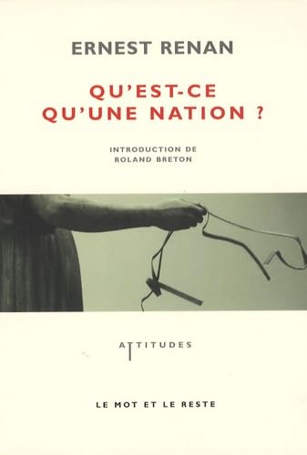 9782915378429: Qu'est-ce qu'une nation ?