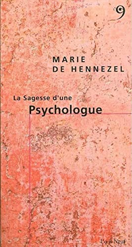 Stock image for Sagesse d'une Psychologue (la) for sale by Librairie Th  la page