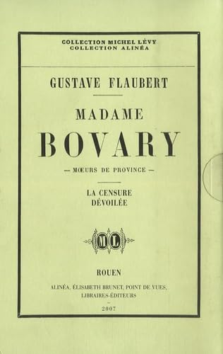 9782915548143: Madame Bovary