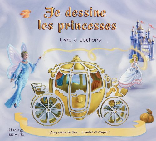 Beispielbild fr Je dessine les princesses: Livre  pochoirs zum Verkauf von Ammareal