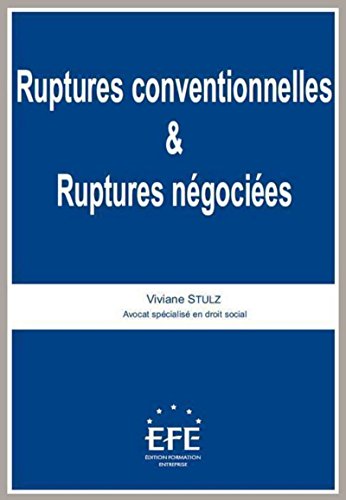 Imagen de archivo de Ruptures conventionnelles & ruptures ngocies a la venta por medimops