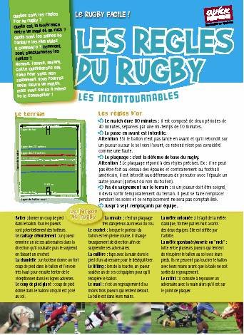 9782915662313: Les rgles du rugby