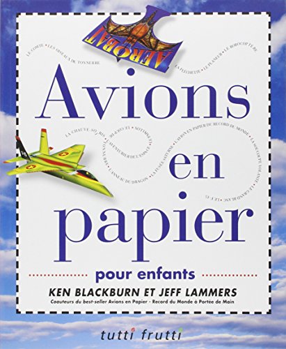 Imagen de archivo de Avions En Papier Pour Enfants a la venta por RECYCLIVRE