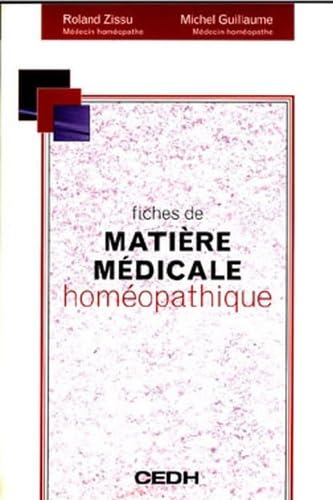 9782915668094: Fiches de matire mdicale homopathique