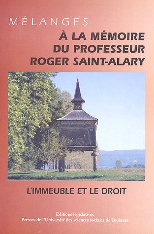 9782915699203: Mlanges  la mmoire du professeur Roger Saint-Alary