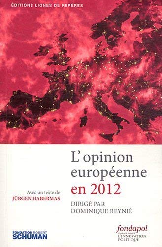 Stock image for L'opinion europenne en 2012 for sale by Ammareal