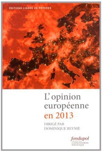 Stock image for L'opinion europenne en 2013 for sale by Ammareal