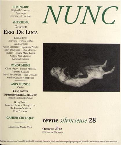 Beispielbild fr Nunc, N 28. Erri De Luca zum Verkauf von RECYCLIVRE