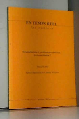 Beispielbild fr Mondialisation et pr f rences collectives : La r conciliation ? (Les cahiers) [Paperback] Lamy, Pascal; Charnovitz, Steve and Wyplosz, Charles zum Verkauf von LIVREAUTRESORSAS