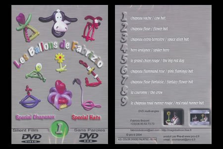 9782915969009: DVD de Globos Les Ballons de Fabrizio (Vol.1)