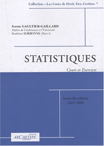 Stock image for Statistiques for sale by LiLi - La Libert des Livres