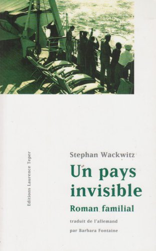 Beispielbild fr Un pays invisible zum Verkauf von Ammareal