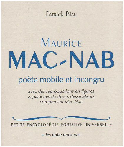 Beispielbild fr Maurice Mac-Nab pote mobile et incongru zum Verkauf von medimops